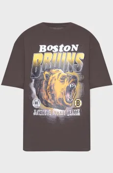 Коричневая футболка BOSTON BRUINS SIGMA (унисекс) Коричневый M 47 Brand 667547C9-FS