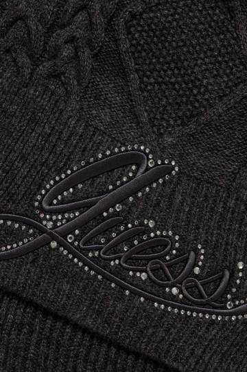 Шарф Guess ROSELYN женский цвет серый с аппликацией W4BZ25 Z3362 Шарф Guess ROSELYN женский цвет серый с аппликацией W4BZ25 Z3362