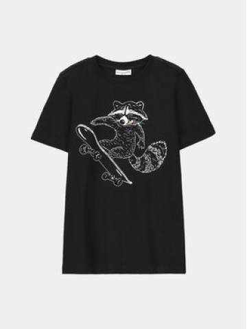 Coccodrillo Футболка WC4143218VBA Чорний Regular Fit Coccodrillo Футболка WC4143218VBA Чорний Regular Fit