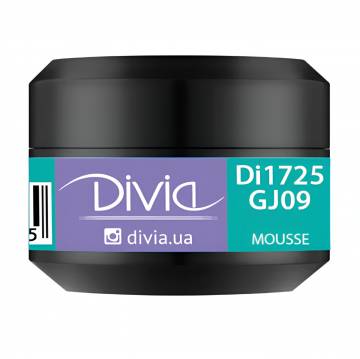Гель для наращивания ногтей Divia Jelly Builder Gel GJ09 Mousse, 5 г Гель для наращивания ногтей Divia Jelly Builder Gel GJ09 Mousse, 5 г