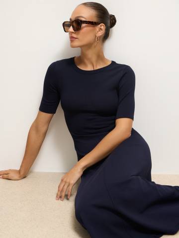 Mohito - Светр міді-сукня - сталевий синій - S