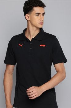 F1 Logo Mens Motorsport Polo