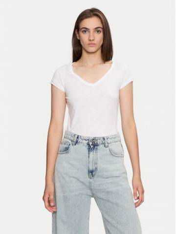 Sisley Футболка 3TNHL4007 Білий Regular Fit Sisley Футболка 3TNHL4007 Білий Regular Fit