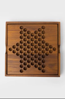 Настольная игра - man, dont get angry Luckies of London Chinese Checkers 14 x 26 cm
