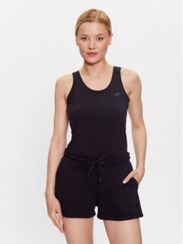 4F Топ 4FSS23TTSHF581 Чорний Regular Fit 4F Топ 4FSS23TTSHF581 Чорний Regular Fit