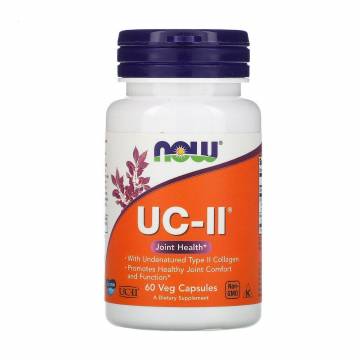 Коллаген типа II Здоровье суставов NOW foods UC-II Joint Health, 60 капсул Коллаген типа II Здоровье суставов NOW foods UC-II Joint Health, 60 капсул