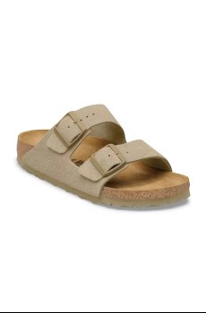 Замшевые шлепанцы Birkenstock Arizona
