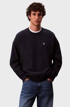 Мужской темно-синий свитшот LS EU 350TERRY Синий XXL Calvin Klein Jeans LV04RC296G