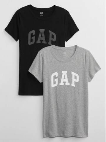 Gap Набір з 2 футболок 548683-05 Сірий Regular Fit Gap Набір з 2 футболок 548683-05 Сірий Regular Fit