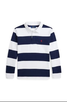 Хлопковый детский лонгслив Polo Ralph Lauren