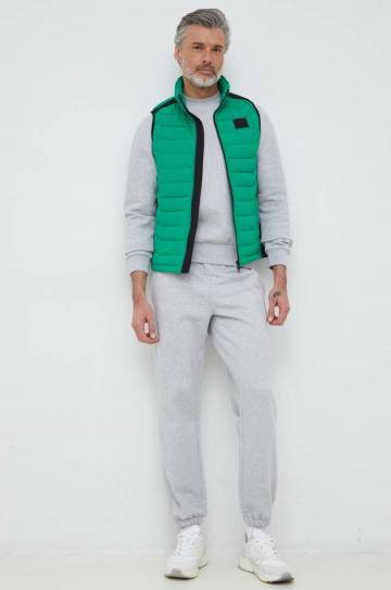 Спортивные штаны Lacoste цвет серый меланж