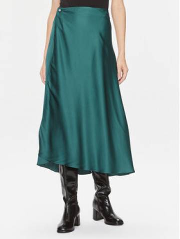 Samsøe Samsøe Спідниця-міді Victoria Bias F23300149 Зелений Regular Fit Samsøe Samsøe Спідниця-міді Victoria Bias F23300149 Зелений Regular Fit