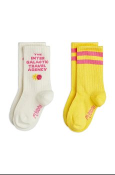 Детские носки Mini Rodini Intergalactic 2 шт