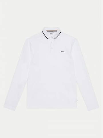 Boss Поло J51171 S Білий Regular Fit Boss Поло J51171 S Білий Regular Fit