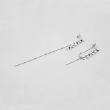Серебряные серьги Minimal 454/р Серебряные серьги Minimal 454/р