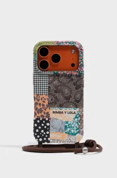 Женский чехол с узором для iPhone 17 Pro Разноцветный ONESIZE Bimba Y Lola 261BAFT16.33640
