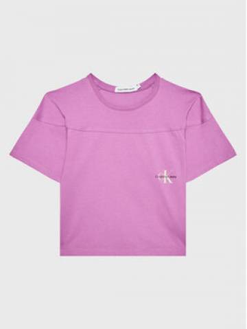 Calvin Klein Jeans Футболка IG0IG01859 Фіолетовий Relaxed Fit Calvin Klein Jeans Футболка IG0IG01859 Фіолетовий Relaxed Fit