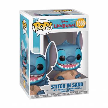 Игровая фигурка Funko Pop! серии Лило и Стич Стич в песке, от 3 лет (86276) Игровая фигурка Funko Pop! серии Лило и Стич Стич в песке, от 3 лет (86276)