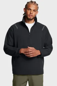 Мужской черный анорак UA Unstoppable Anorak Черный M Under Armour 1387891-001