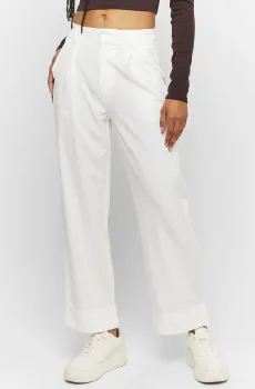 Женские белые брюки Белый 38 Tally Weijl SPAPEBULL