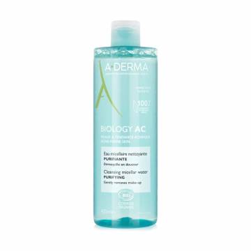 Уценка! Мицеллярная вода A-Derma Biology AC Purifying Cleansing Micellar Water, 400 мл Уценка! Мицеллярная вода A-Derma Biology AC Purifying Cleansing Micellar Water, 400 мл