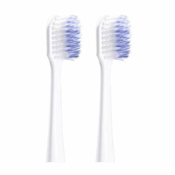 Сменные насадки для электрической зубной щетки GUM Sonic Daily Soft белые, 2 шт Сменные насадки для электрической зубной щетки GUM Sonic Daily Soft белые, 2 шт