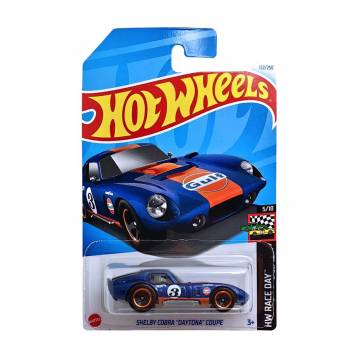 Базовый автомобиль Hot Wheels Shelby Cobra "Daytona" Coupe синий, от 3 лет, 11*3.5*11 см (5785) Базовый автомобиль Hot Wheels Shelby Cobra "Daytona" Coupe синий, от 3 лет, 11*3.5*11 см (5785)