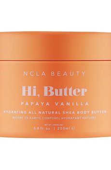 Уценка! Баттер для тела NCLA BEAUTY Hi, Butter Hydrating All Natural Shea Body Butter Папайя-ваниль, 200 мл