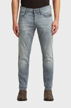 Мужские серые джинсы 3301 Slim Серый 29-32 G-Star RAW 51001,A634