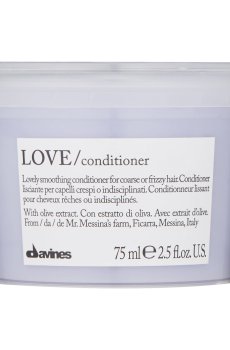 Кондиционер для волос Davines Love Smoothing Conditioner для разглаживания непослушных и волнистых волос, 75 мл