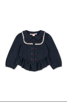 Детская хлопковая рубашка Konges Sløjd EMMY SHIRT GOTS