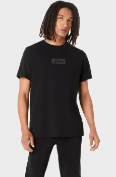 Мужская черная футболка Черный L Asics 2031F333-001