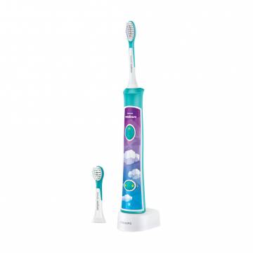 Детская электрическая зубная щетка Philips Sonicare For Kids HX6322/04 Голубая, от 3 лет, 1 шт Детская электрическая зубная щетка Philips Sonicare For Kids HX6322/04 Голубая, от 3 лет, 1 шт