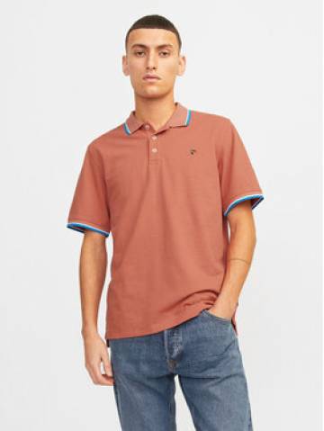 Jack&Jones Поло Bluwin 12169064 Оранжевий Regular Fit Jack&Jones Поло Bluwin 12169064 Оранжевий Regular Fit