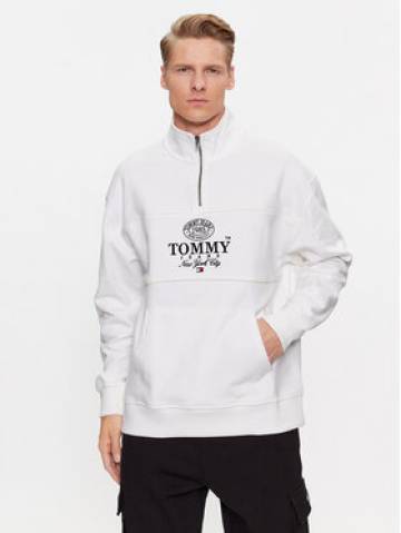 Tommy Jeans Світшот Luxe Athletic DM0DM17800 Білий Relaxed Fit Tommy Jeans Світшот Luxe Athletic DM0DM17800 Білий Relaxed Fit