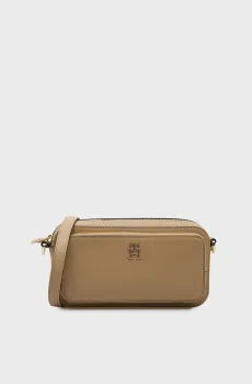 Женская бежевая сумка DAILY CAMERA Бежевый ONESIZE Tommy Hilfiger AW0AW18377