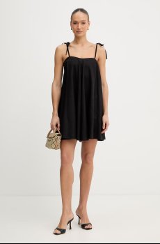 Платье с добавлением льна Twinset