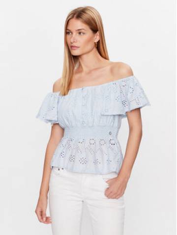 Guess Блузка Peggy W3GH89 WFG40 Голубий Regular Fit Guess Блузка Peggy W3GH89 WFG40 Голубий Regular Fit