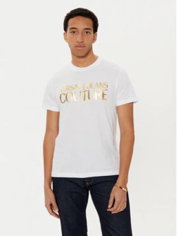 Versace Jeans Couture Футболка 78GAHT05 Білий Regular Fit Versace Jeans Couture Футболка 78GAHT05 Білий Regular Fit