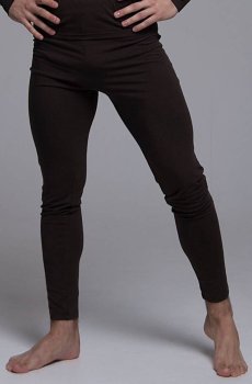 Однотонные мужские термоштаны (68015-1264)