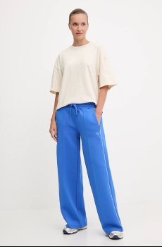 Хлопковые спортивные штаны Puma