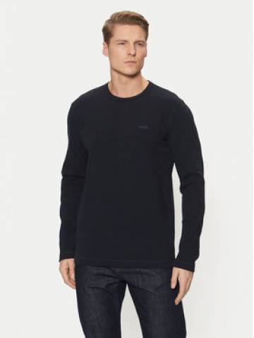 BOSS Longsleeve Tempesto 50520725 Cиній Regular Fit BOSS Longsleeve Tempesto 50520725 Cиній Regular Fit