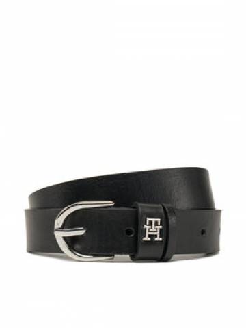 Tommy Hilfiger Жіночий ремінь Essential Effortless 2.5 Sv AW0AW17279 Чорний Tommy Hilfiger Жіночий ремінь Essential Effortless 2.5 Sv AW0AW17279 Чорний