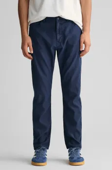 Мужские темно-синие джинсы COT/LINEN REG Синий 34-32 Gant 1000306