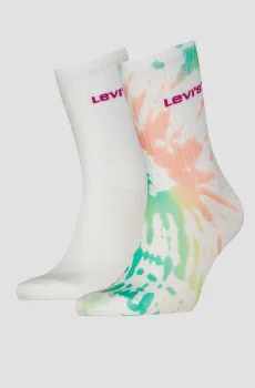 Белые носки (2 пары) Белый 43-46 Levi’s® 701226905;003
