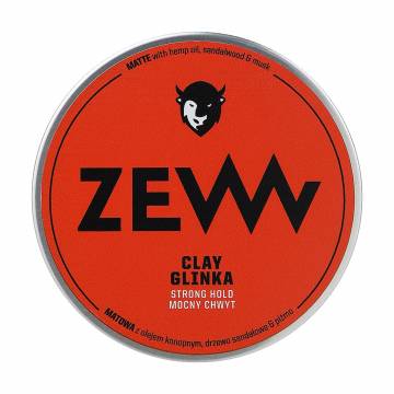 Уценка! Мужская глина для укладки волос ZEW for Men Matte Clay, Strong Hold, 100 мл Уценка! Мужская глина для укладки волос ZEW for Men Matte Clay, Strong Hold, 100 мл