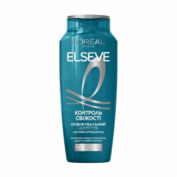 Освежающий шампунь LOreal Paris Elseve Контроль Свежести, для склонных к жирности волос и кожи головы, 250 мл Освежающий шампунь LOreal Paris Elseve Контроль Свежести, для склонных к жирности волос и кожи головы, 250 мл