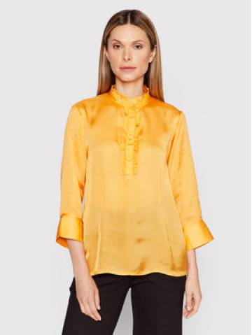 Karen by Simonsen Блузка Dagmar 10103961 Жовтий Regular Fit Karen by Simonsen Блузка Dagmar 10103961 Жовтий Regular Fit