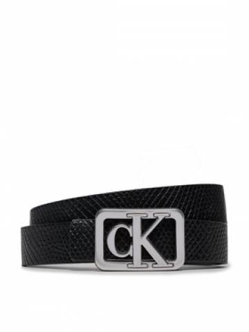 Calvin Klein Jeans Жіночий ремінь Mono Plaque Rev Lthr Belt 25Mm K60K611487 Чорний Calvin Klein Jeans Жіночий ремінь Mono Plaque Rev Lthr Belt 25Mm K60K611487 Чорний