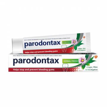 Зубная паста Parodontax Herbal Fresh против кровоточивости десен и пародонтоза, 75 мл Зубная паста Parodontax Herbal Fresh против кровоточивости десен и пародонтоза, 75 мл
